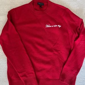 Rag and bone have a nice day sweater oversized